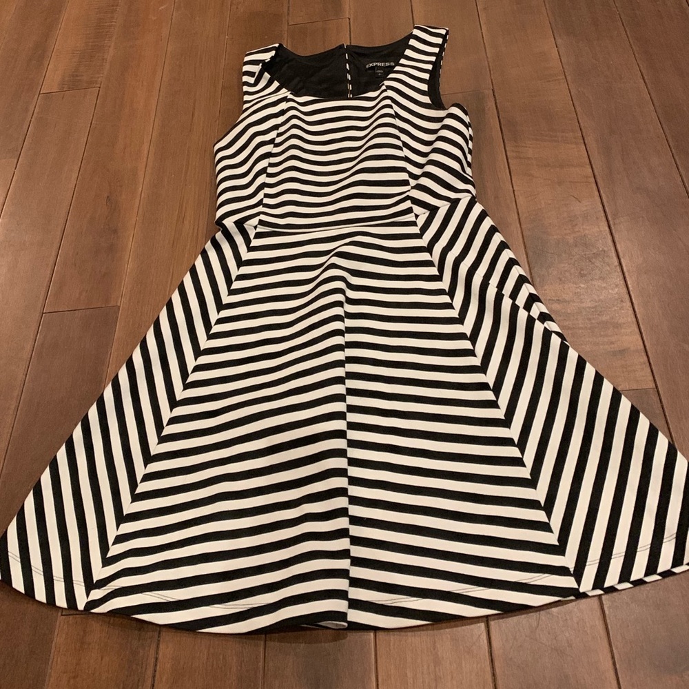 Express striped dress